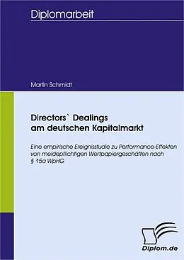 E-Book (pdf) Directors` Dealings am deutschen Kapitalmarkt von Martin H. Schmidt