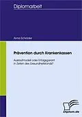 E-Book (pdf) Prävention durch Krankenkassen von Anna Schröder