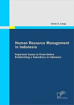 E-Book (pdf) Human Resource Management in Indonesia von Jenny S. Lange