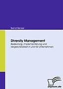 Kartonierter Einband Diversity Management von Bernd Benser