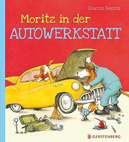 Fester Einband Moritz in der Autowerkstatt von Sharon Rentta