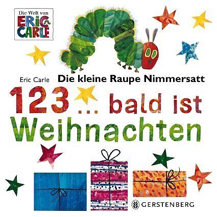 Die kleine Raupe Nimmersatt - 1, 2, 3 ... bald ist Weihnachten