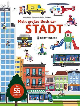 Fester Einband Mein großes Buch der Stadt von Anne-Sophie Baumann