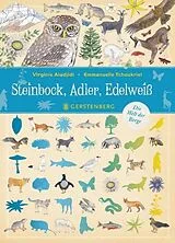 Fester Einband Steinbock, Adler, Edelweiß von Virginie Aladjidi