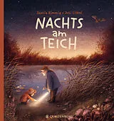 Fester Einband Nachts am Teich von Sophia Kimmig