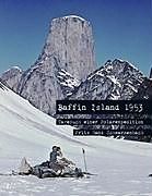 Kartonierter Einband Baffin Island 1953 von Fritz H Schwarzenbach