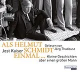 Audio CD (CD/SACD) Typisch Helmut Schmidt von Jost Kaiser