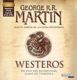 Audio CD (CD/SACD) Westeros von George R.R. Martin, Jr., Elio M. Garcia, Linda Antonsson