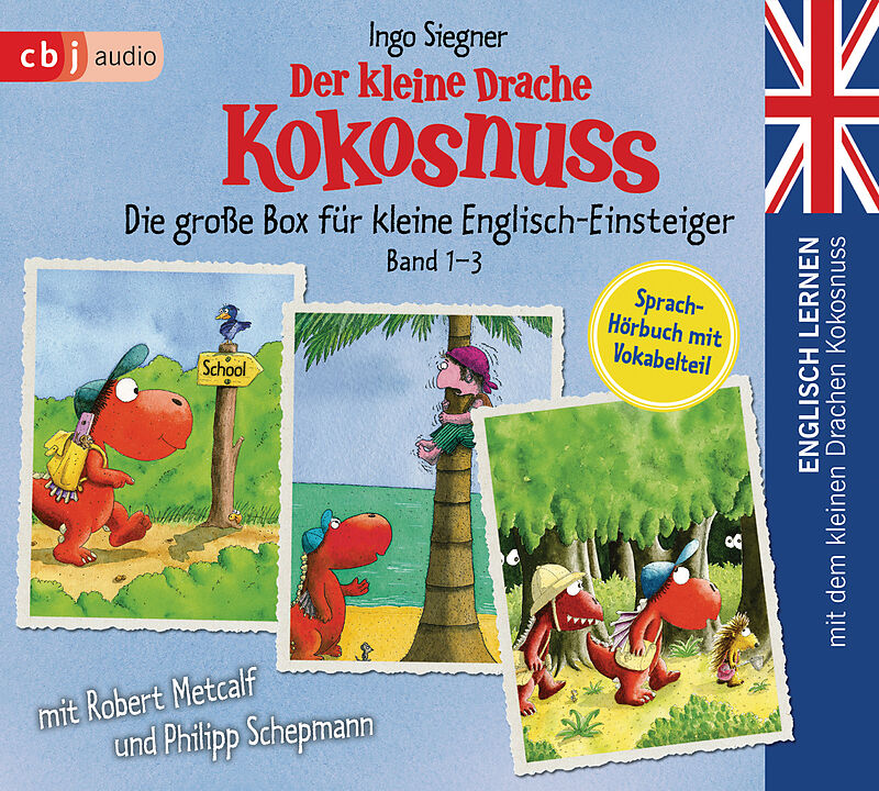 Englisch lernen mit dem kleinen Drachen Kokosnuss Die große Box für