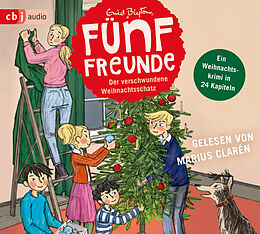 Audio CD (CD/SACD) Fünf Freunde - Der verschwundene Weihnachtsschatz von Enid Blyton