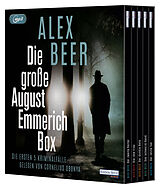 Audio CD (CD/SACD) August Emmerich Box - Der zweite Reiter - Die rote Frau - Der dunkle Bote - Das schwarze Band - Der letze Tod von Alex Beer