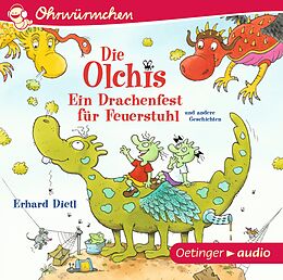 Audio CD (CD/SACD) Die Olchis. Ein Drachenfest für Feuerstuhl und andere Geschichten (CD) de Erhard Dietl
