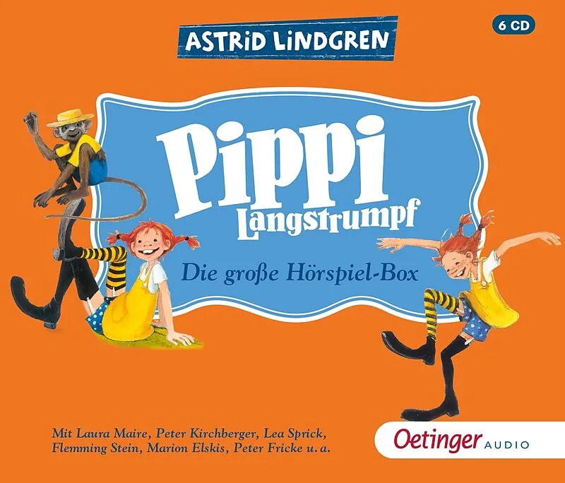 Pippi Langstrumpf! Hej Die große Astrid Lindgren Lieder CD