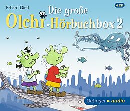Audio CD (CD/SACD) Die große Olchi-Hörbuchbox 2 (4 CD) von Erhard Dietl