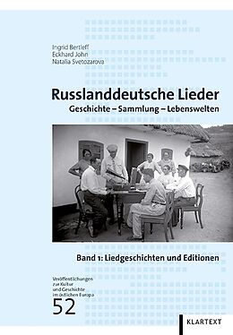 Fester Einband Russlanddeutsche Lieder von Ingrid Bertleff, Eckhard John, Natalia Svetozarova