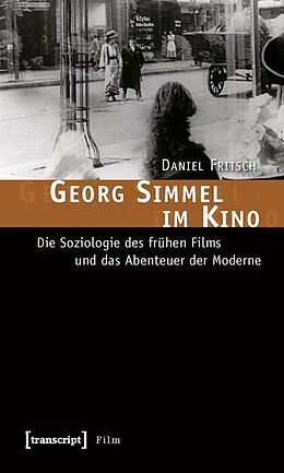 Kartonierter Einband Georg Simmel im Kino von Daniel Fritsch
