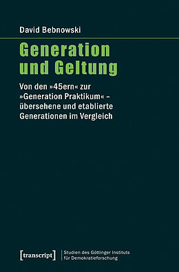 Paperback Generation und Geltung von David Bebnowski