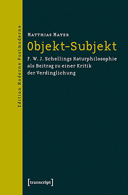 Kartonierter Einband Objekt-Subjekt von Matthias Mayer