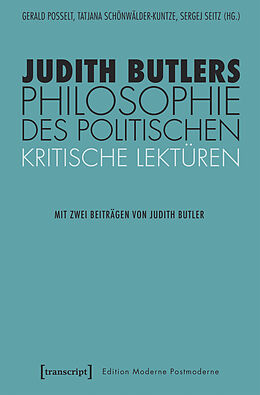 Kartonierter Einband Judith Butlers Philosophie des Politischen von 