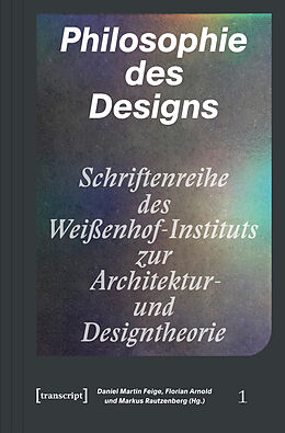 Kartonierter Einband Philosophie des Designs von 