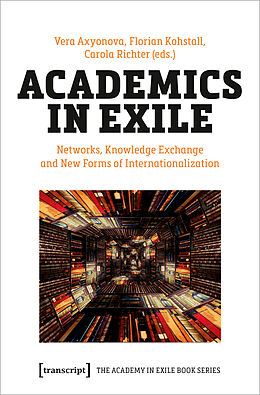 Kartonierter Einband Academics in Exile von 