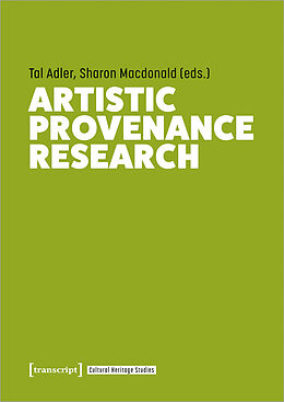 Kartonierter Einband Artistic Provenance Research von 