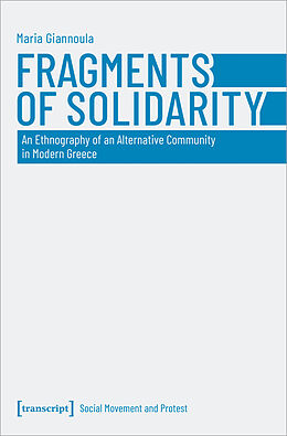 Couverture cartonnée Fragments of Solidarity de Maria Giannoula