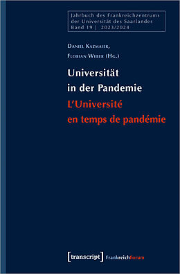 Kartonierter Einband Universität in der Pandemie / L'Université en temps de pandémie von 