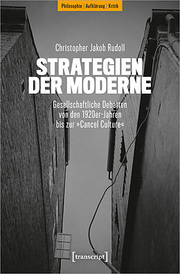 Kartonierter Einband Strategien der Moderne von Christopher Jakob Rudoll