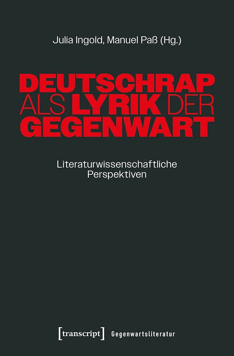 Deutschrap als Lyrik der Gegenwart