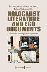 Kartonierter Einband Holocaust Literature and Ego Documents von 