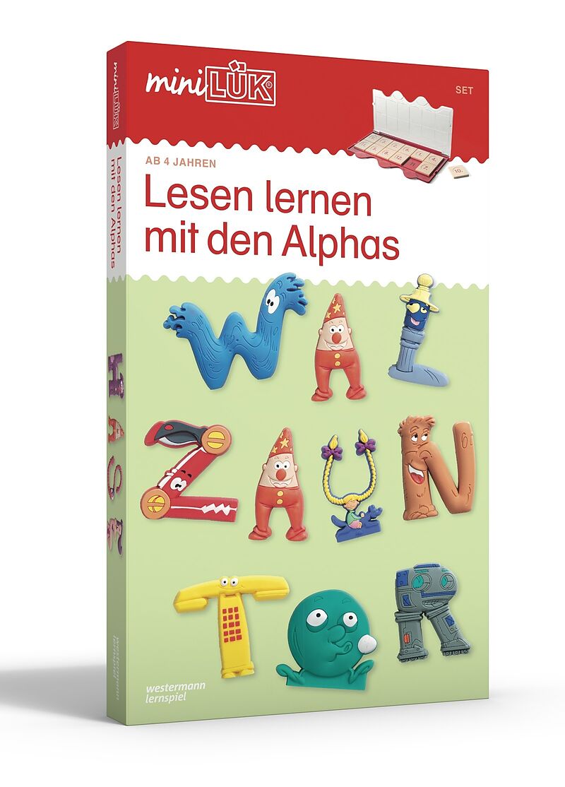 MiniLÜK-Set Lesen Lernen Mit Den Alphas - - Buch Kaufen | Ex Libris