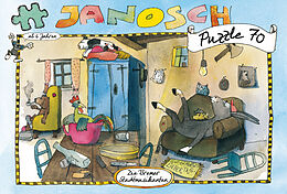 Janosch Puzzle, Die Bremer Stadtmusikanten, 70 Teile (Kinderpuzzle) Spiel