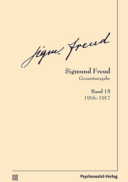 Fester Einband Gesamtausgabe (SFG), Band 15 von Sigmund Freud
