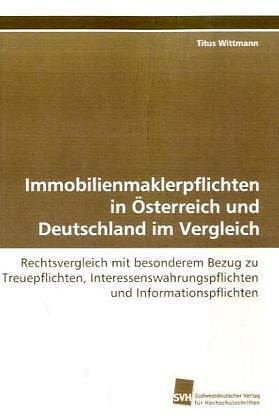 Immobilienmaklerpflichten in Österreich und Deutschland im Vergleich