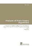 Couverture cartonnée Analyses of Evolutionary Algorithms de Edda Happ