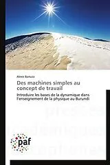 Kartonierter Einband Des machines simples au concept de travail von Alexis Banuza