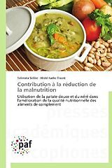 Couverture cartonnée Contribution à la réduction de la malnutrition de Salimata Sidibe, Abdel Kader Traoré