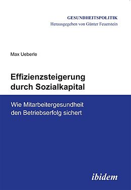 Kartonierter Einband Effizienzsteigerung durch Sozialkapital von Max Ueberle
