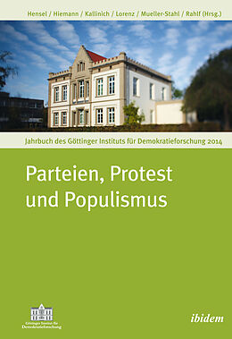 Kartonierter Einband Parteien, Protest und Populismus von 