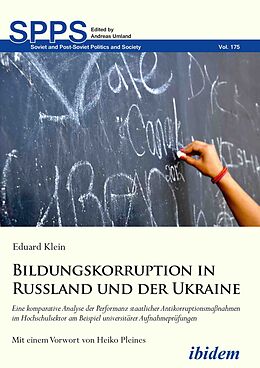 Kartonierter Einband Bildungskorruption in Russland und der Ukraine von Eduard Klein