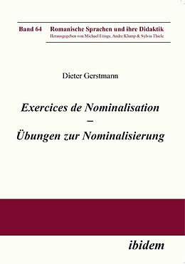 Kartonierter Einband Exercices de nominalisation von Dieter Gerstmann