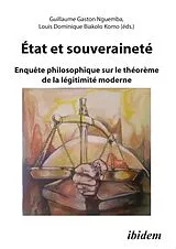Kartonierter Einband Etat et Souverainete von 
