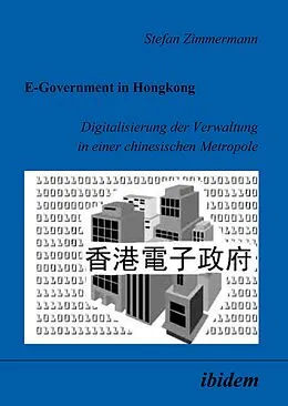 E-Book (pdf) E-Government in Hongkong von Stefan Zimmermann