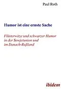 E-Book (pdf) Humor ist eine ernste Sache von Paul Roth