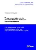 E-Book (pdf) Versorgungsnetzwerke im französischen und deutschen Gesundheitswesen von Susanne Armbruster