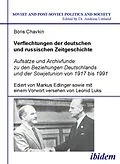 E-Book (pdf) Verflechtungen der deutschen und russischen Zeitgeschichte von Boris Chavkin