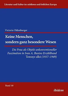 E-Book (pdf) Keine Menschen, sondern ganz besondere Wesen... von Victoria Oldenburger