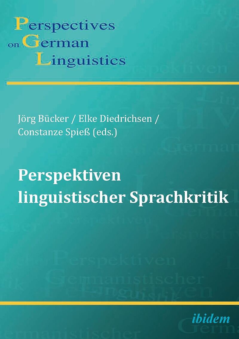 Perspektiven linguistischer Sprachkritik