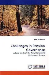 Kartonierter Einband Challenges in Pension Governance von Kate Mcgovern